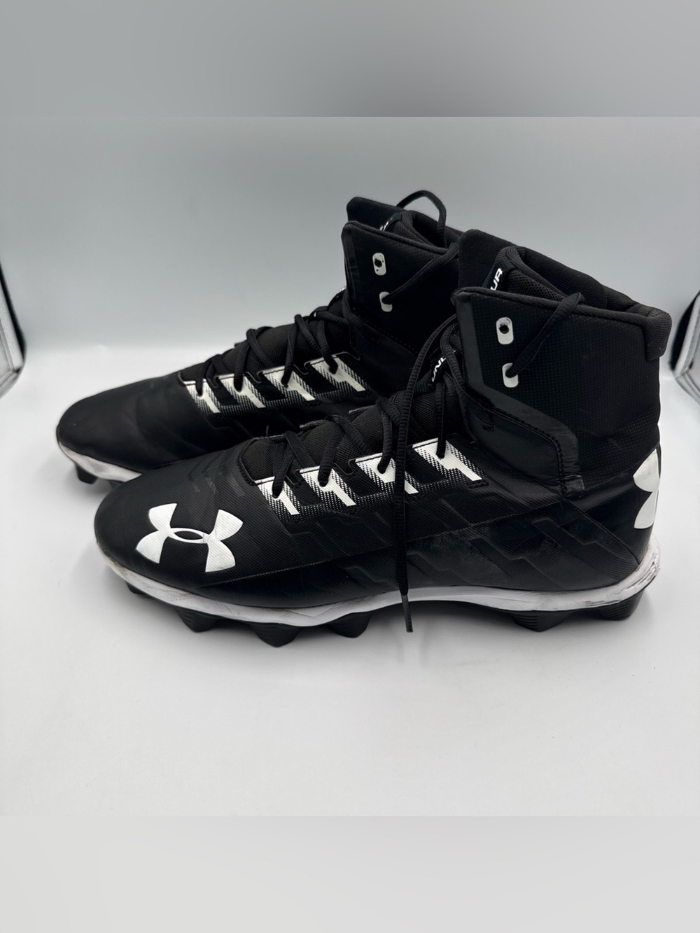 Under Armour Renegade Men's Football Cleats Size 11 Black White